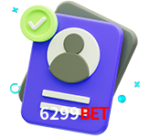 Tornar-se um membro do 6299Bet é muito simples